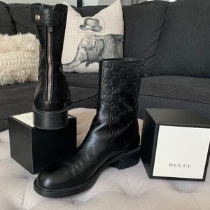Gucci 🖤 Guccissima Boots